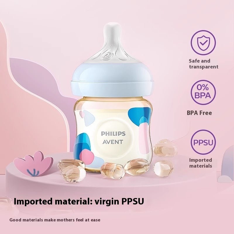 Large Diameter Feeding Bottle Baby Anti - flatulence - Bright Cubb