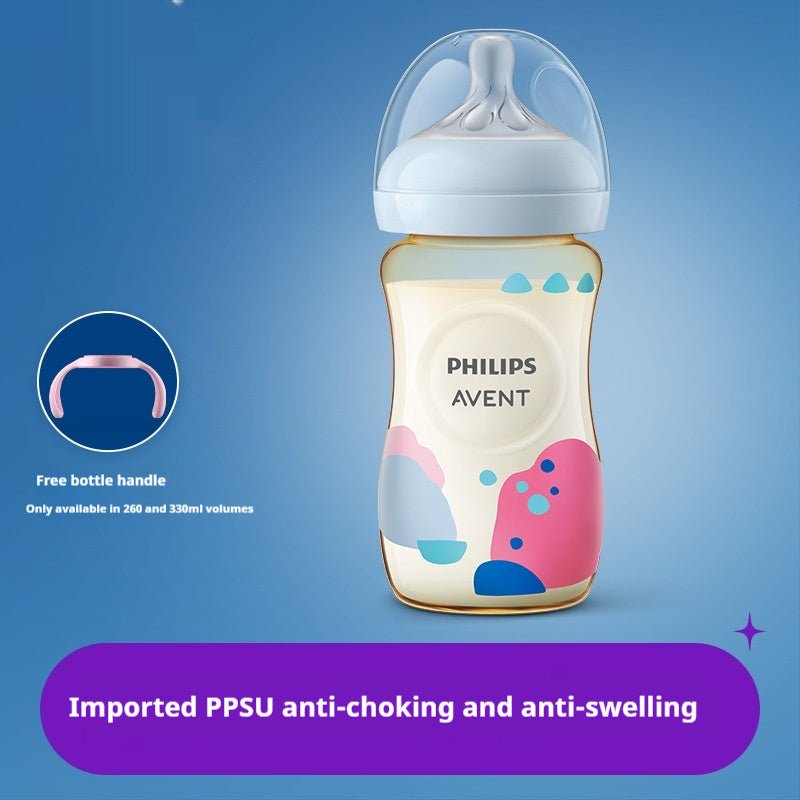 Large Diameter Feeding Bottle Baby Anti - flatulence - Bright Cubb