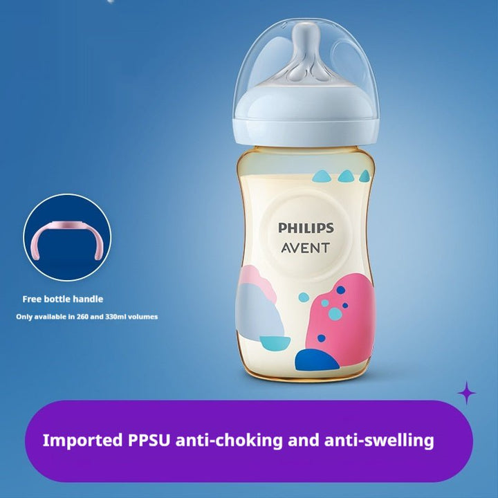 Large Diameter Feeding Bottle Baby Anti - flatulence - Bright Cubb