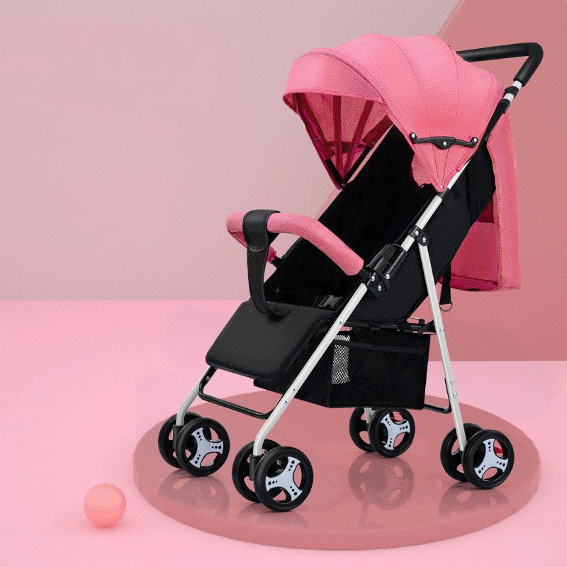 Lightweight Folding Baby Stroller - Bright Cubb