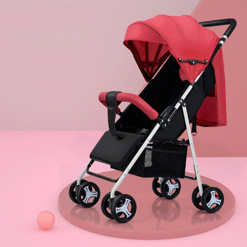Lightweight Folding Baby Stroller - Bright Cubb