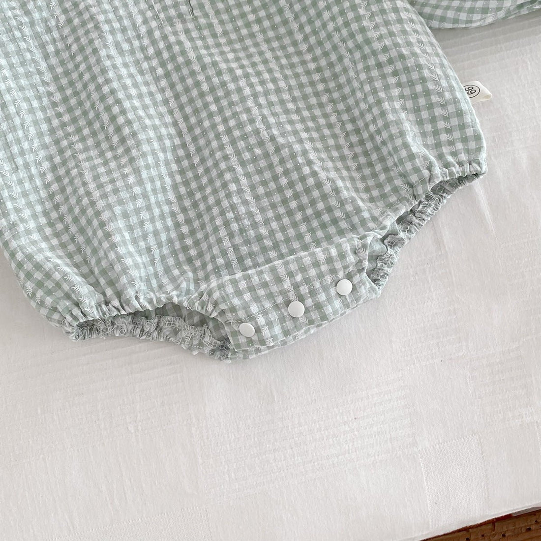 Long Sleeve Bottom - covering Rompers Baby Girl Doll Collar Romper - Bright Cubb