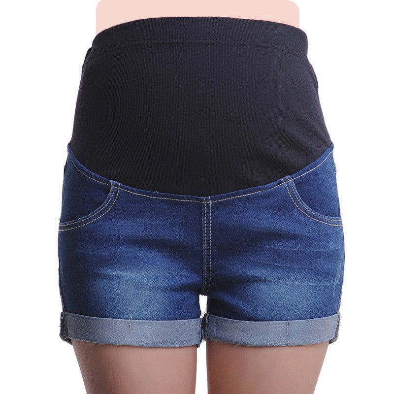 Maternity Denim Shorts - Bright Cubb