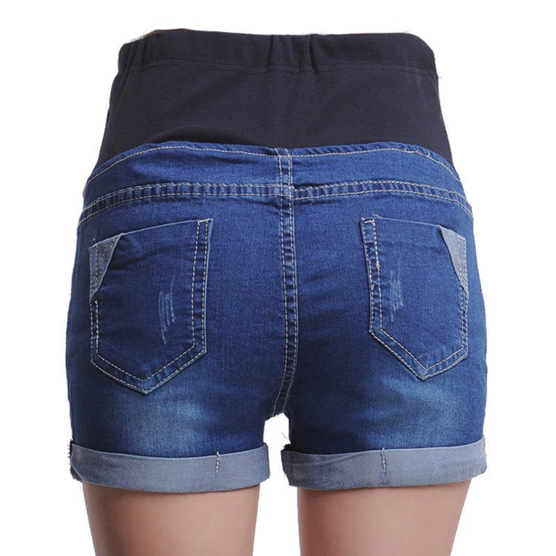 Maternity Denim Shorts - Bright Cubb