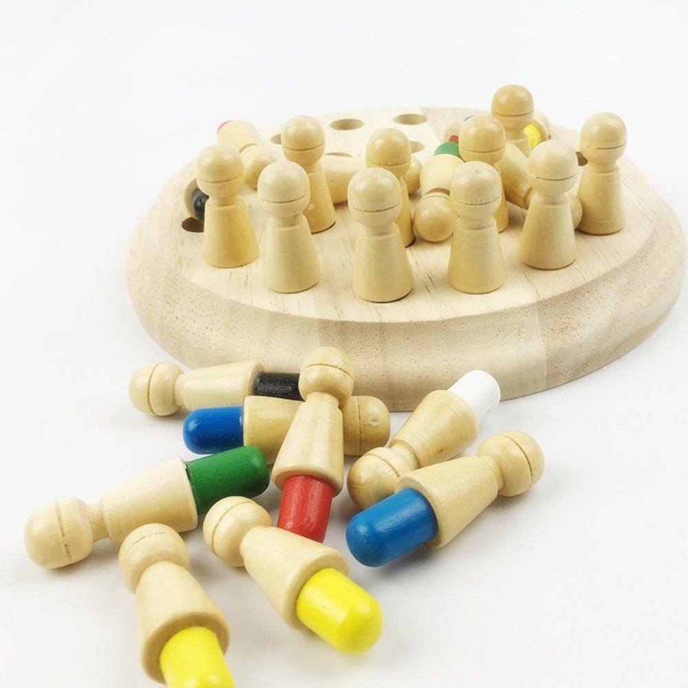 Montessori Materials Baby Wooden Toys - Bright Cubb