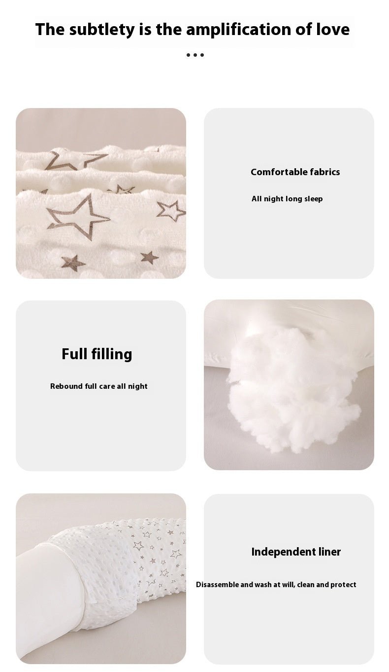 Multifunctional One - pillow Dual - purpose Maternity Pillow - Bright Cubb