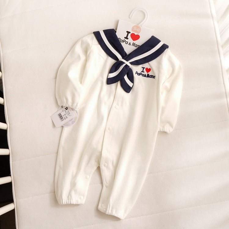 Navy Style Baby Clothes Newborn Clothes Baby Onesies - Bright Cubb