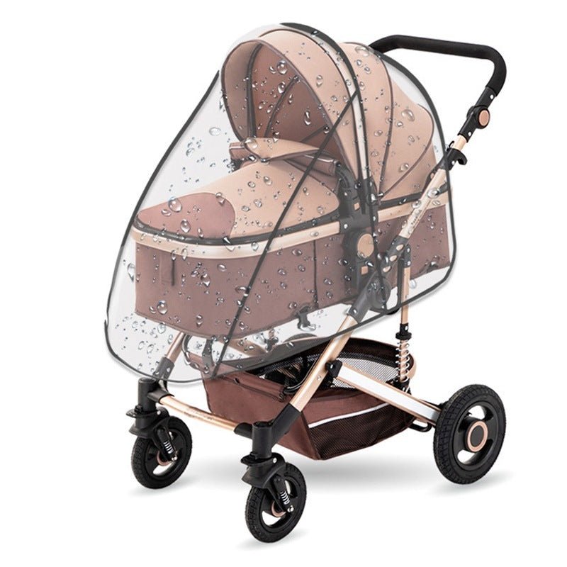 New Universal Baby Stroller Rain Cover - Bright Cubb