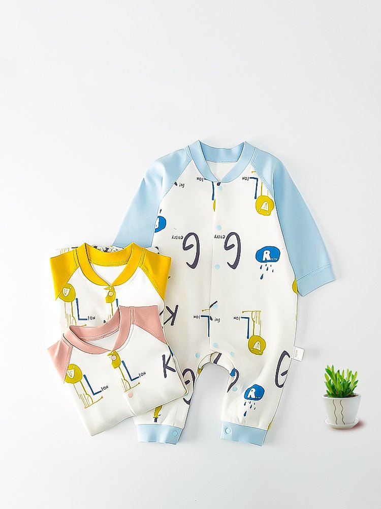 Newborn Comfortable baby onesies - Bright Cubb