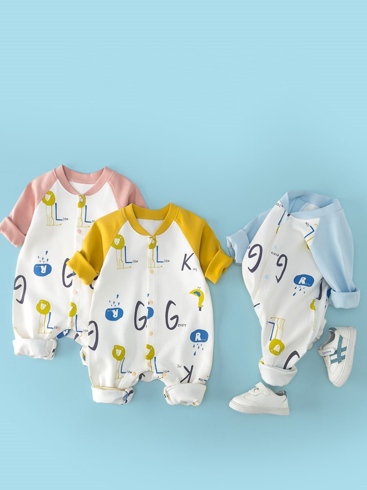 Newborn Comfortable baby onesies - Bright Cubb