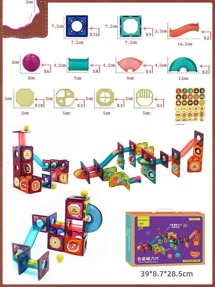 Newkey Assembled Building Blocks Baby - Bright Cubb