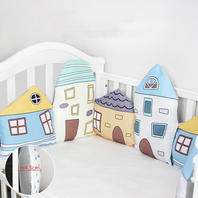 Nordic Style Crib Surround House Mountain - Bright Cubb