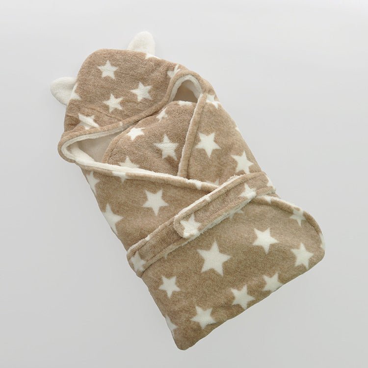 Printed Baby Swaddle Thickened Baby - Bright Cubb