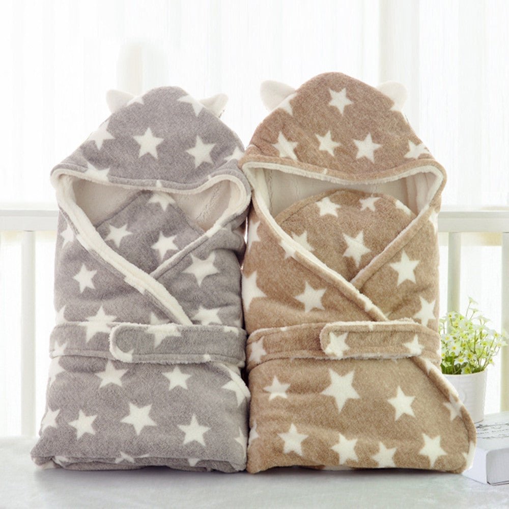Printed Baby Swaddle Thickened Baby - Bright Cubb