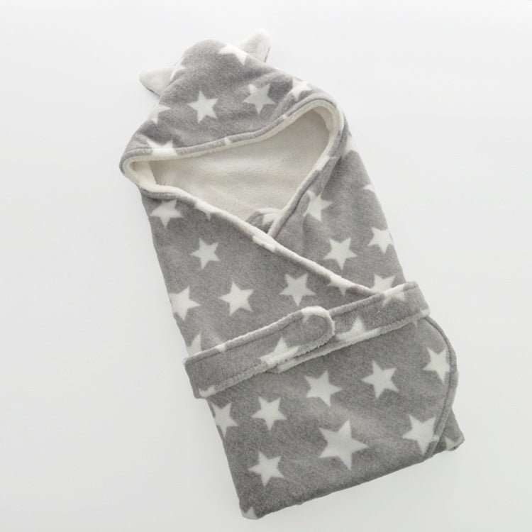 Printed Baby Swaddle Thickened Baby - Bright Cubb