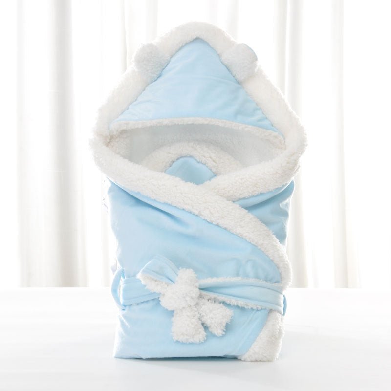 Simple Solid Color Baby Swaddle Blanket - Bright Cubb