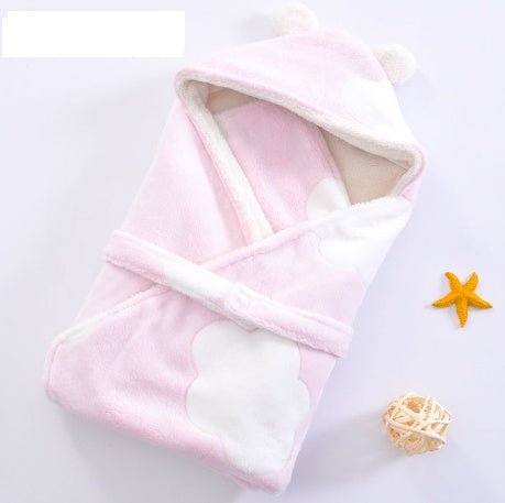 Simple Solid Color Baby Swaddle Blanket - Bright Cubb