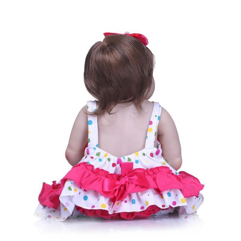 Simulation Baby Toys Cute Female Baby - Bright Cubb