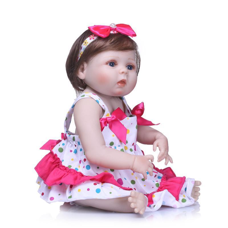 Simulation Baby Toys Cute Female Baby - Bright Cubb