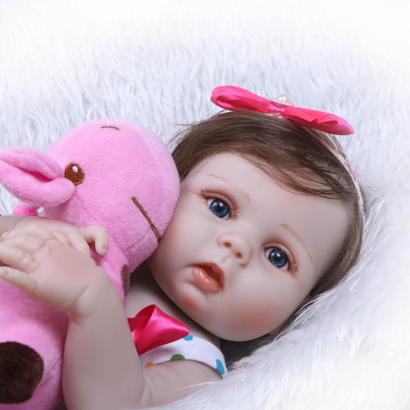 Simulation Baby Toys Cute Female Baby - Bright Cubb