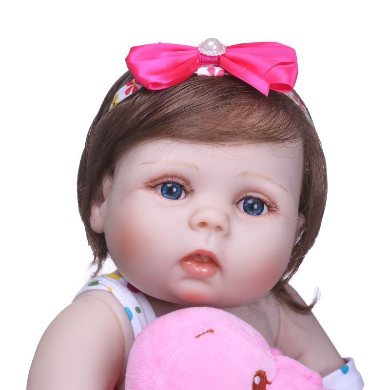 Simulation Baby Toys Cute Female Baby - Bright Cubb