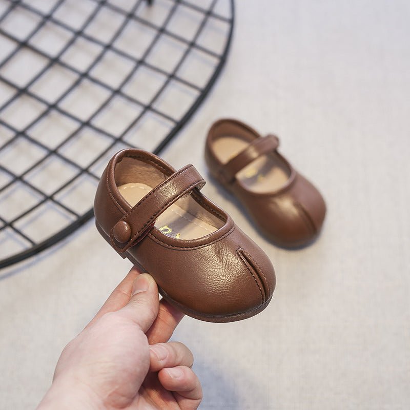 Soft Bottom Toddler Shoes Baby Girl Single - layer Shoes \ - Bright Cubb