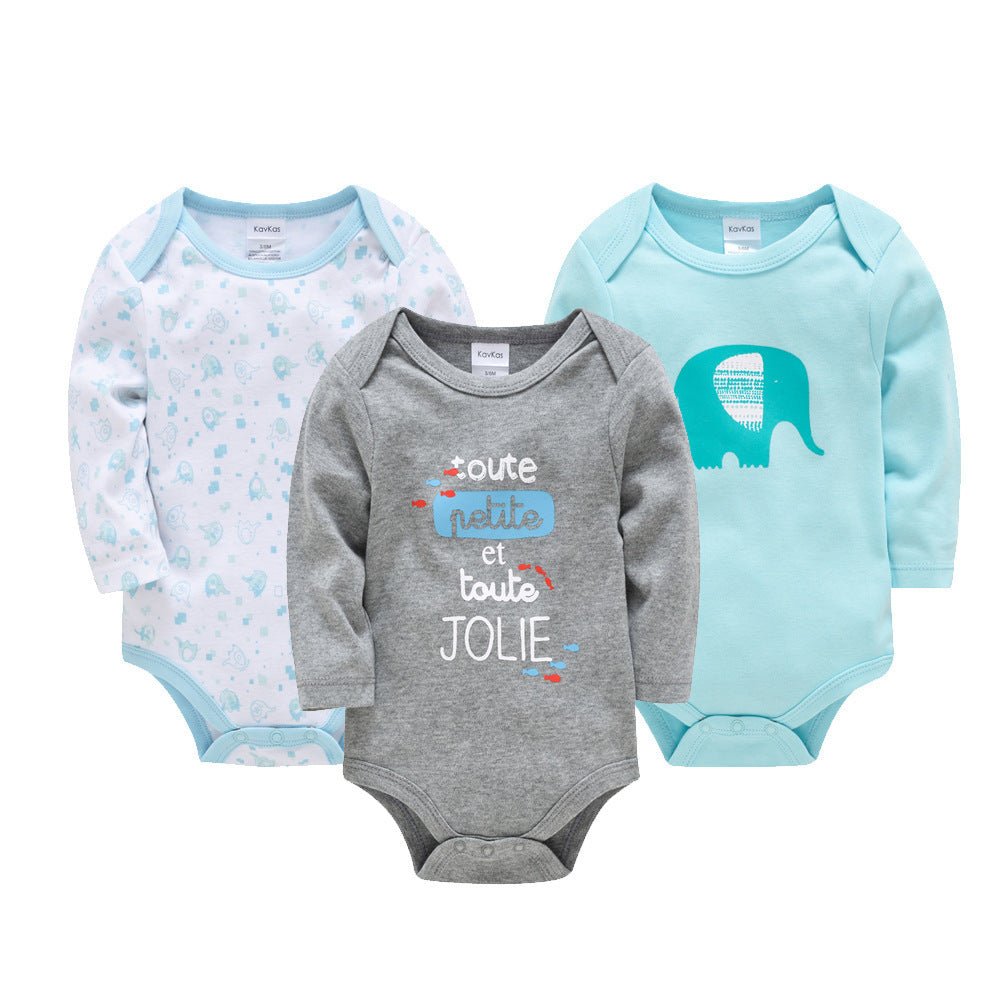 Spring and autumn baby onesies - Bright Cubb