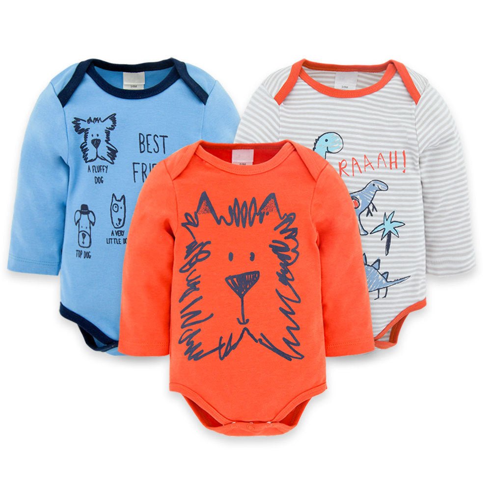 Spring and autumn baby onesies - Bright Cubb
