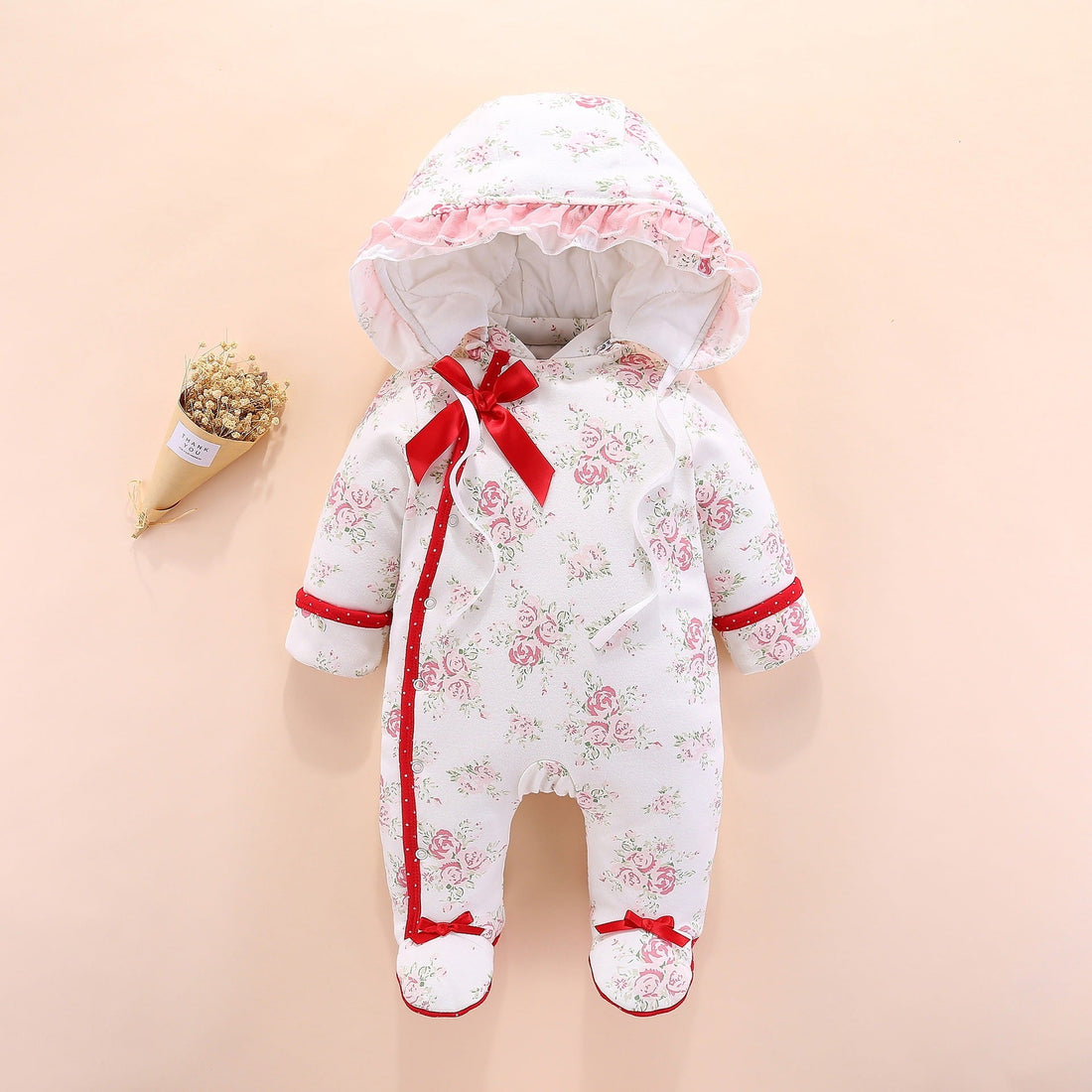 Thicken warm baby onesies - Bright Cubb