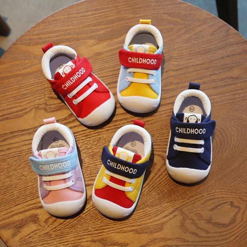 Toddler Baby Soft - soled Indoor Velcro Casual Shoes - Bright Cubb