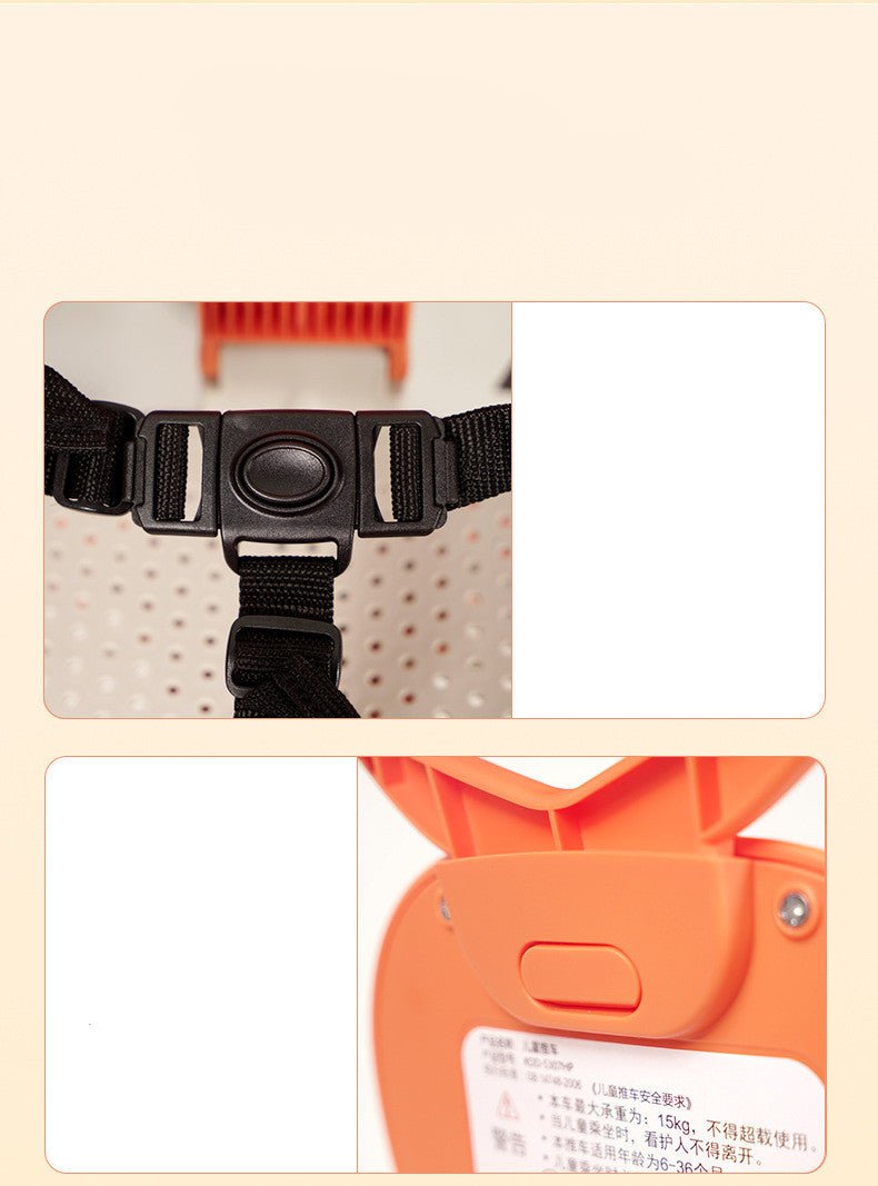 Two Way Stroller Lightweight Foldable Stroller - Bright Cubb