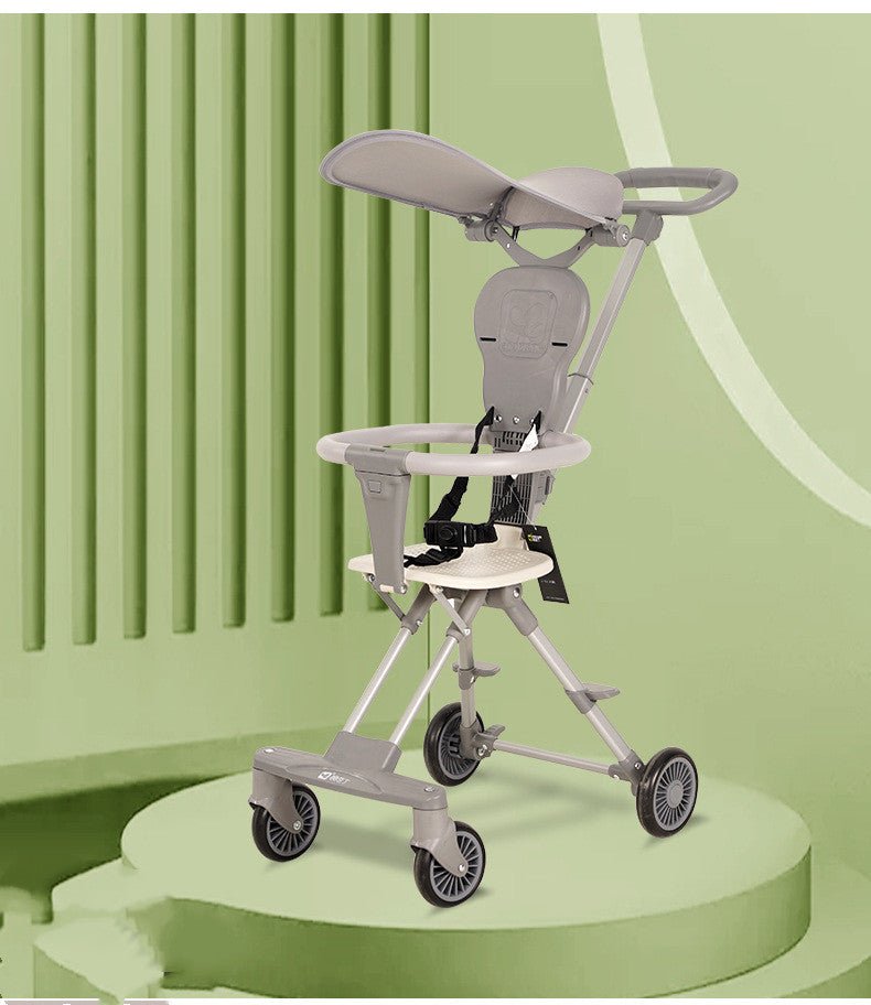 Two Way Stroller Lightweight Foldable Stroller - Bright Cubb