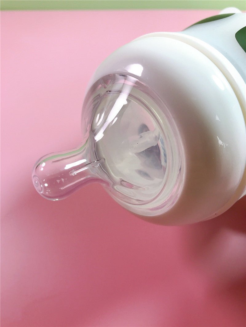 Wide Caliber Baby Bottle For Silicone Feeding Bottle - Bright Cubb