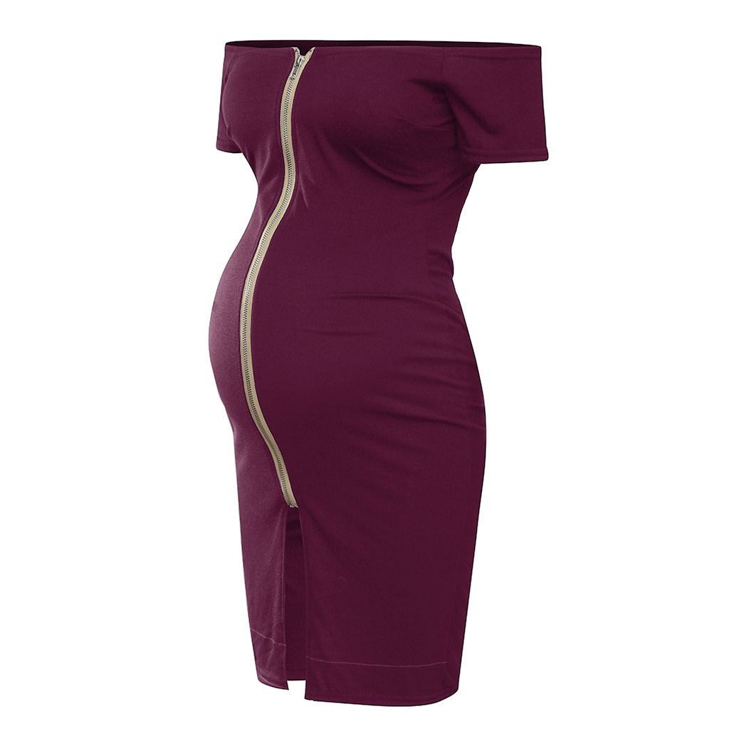 Women Pregnant Maternity Dress - Bright Cubb