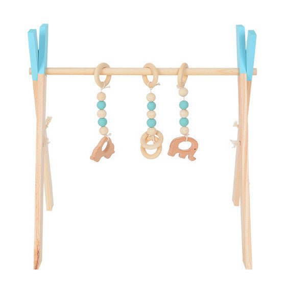 Wooden Baby Infant Fitness Frame Decorative Toys - Bright Cubb
