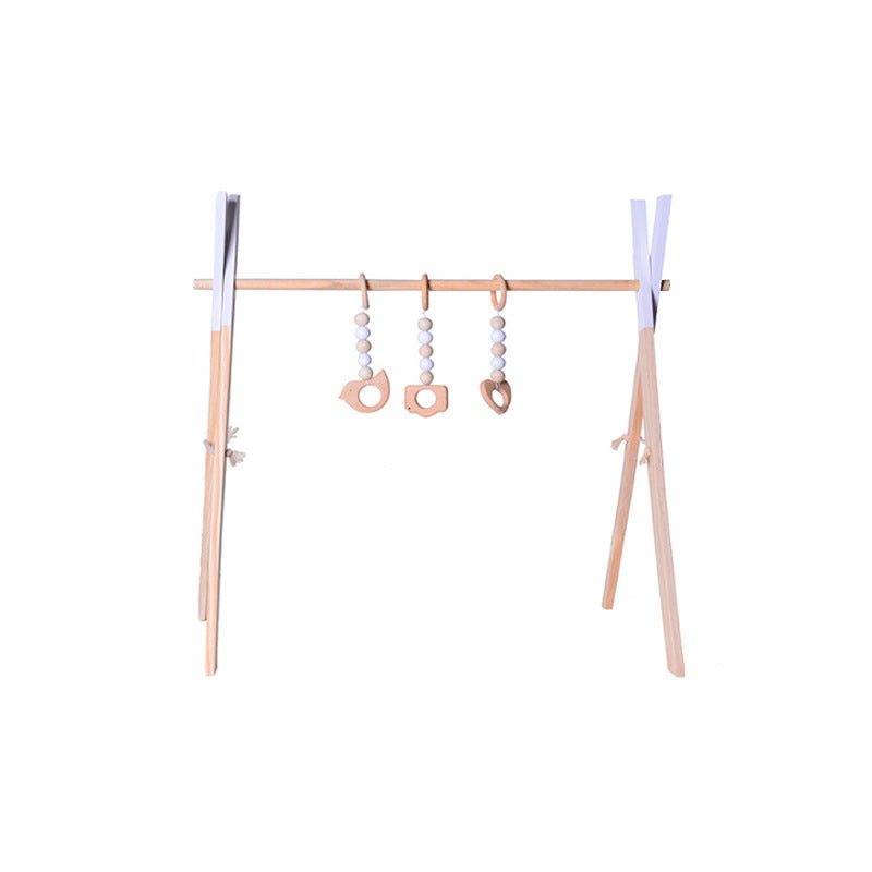 Wooden Baby Infant Fitness Frame Decorative Toys - Bright Cubb